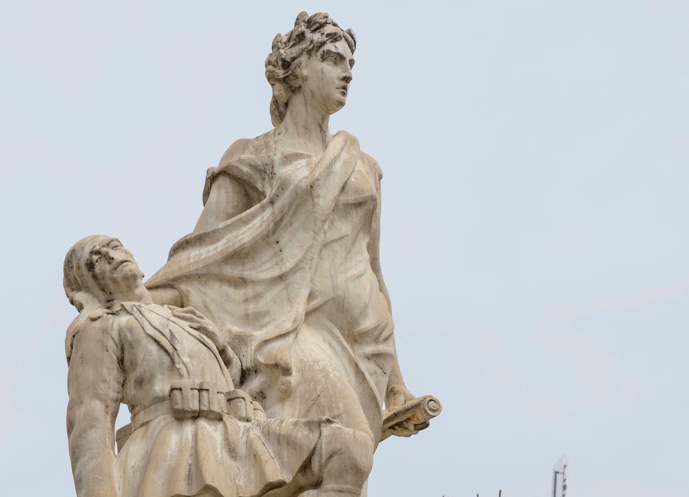Statue of Liberty in Axioupoli
